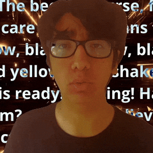 Yapping Chatty Nerdy Youtuber GIF