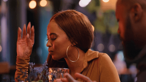 Yapping Irritated Pretty Black Lady GIF