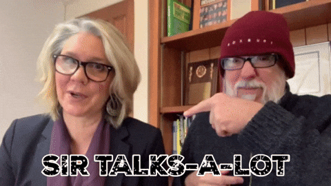 Yapping Old Couple Taunting Sir Talks Alot GIF