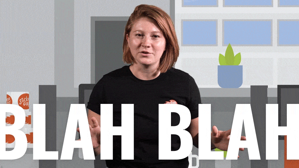 Yapping Woman Talking Nonstop GIF