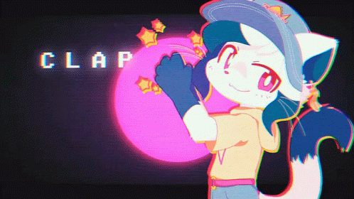 Yarp Clap Animated Cat GIF