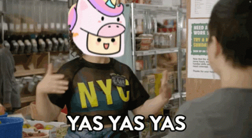 Yas Cow Dancing Face Swap Meme GIF