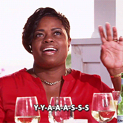 Yas Black Lady Contemplating GIF