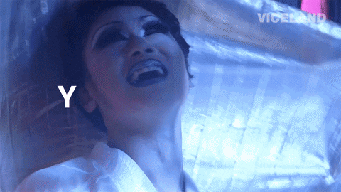 Yas Drag Queen Stage Performance GIF