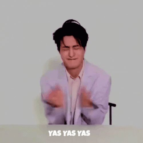 Yas Excited Youngjae Clapping  GIF