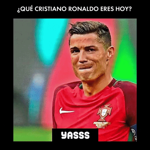 Yass Cristiano Ronaldo Image Compilation GIF