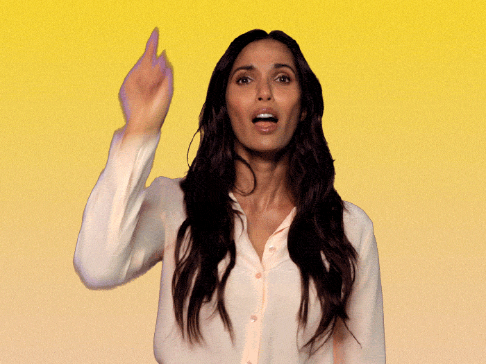 Yass Ecstatic Padma Lakshmi GIF