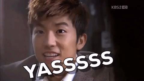 Yass Jang Wooyoung Excited GIF