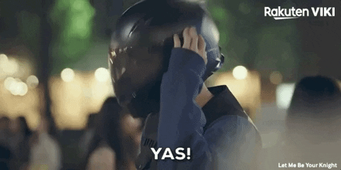 Yass Korean Drama Fist Pump GIF