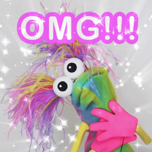 Yassified Puppet Omg Reaction GIF