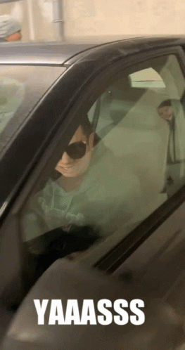 Yassss Man Inside A Car GIF