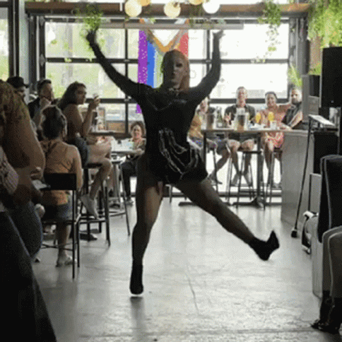 Yassss Transgender Girl Dancing Run Way GIF