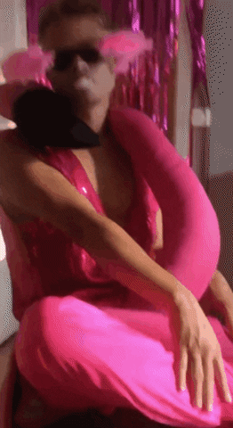 Yassss All Pink Nodding GIF