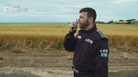 Yasssss Excited Pilot Cheering On Radio GIF