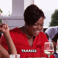 Yasssss Real Housewives Hair Flip GIF