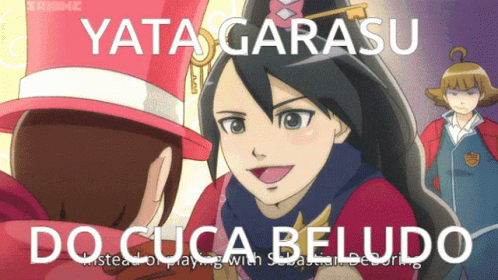Yata Garasu Do Cuca Beludo Girl GIF
