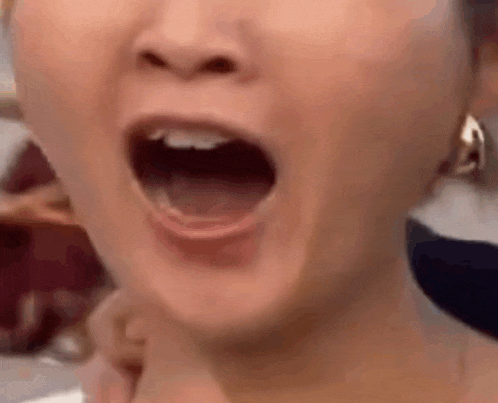 Yawn Scream Gif GIF