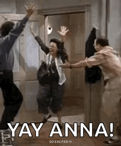 Yay Anna So Excited GIF