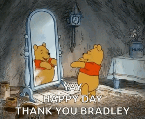 Yay Happy Day Dancing Winnie The Pooh GIF