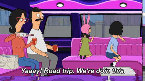 Yay Road Trip We're Doin This GIF