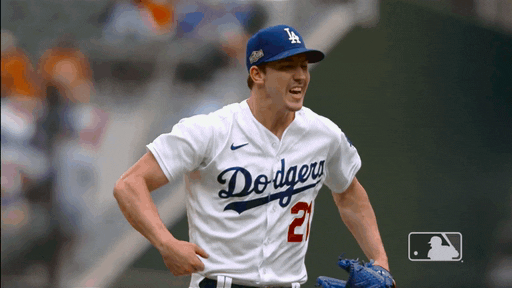 Yeah Baseball Player Walker Buehler Shouting GIF