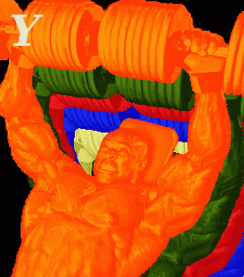 Yeah Buddy Neon Body Build Post GIF
