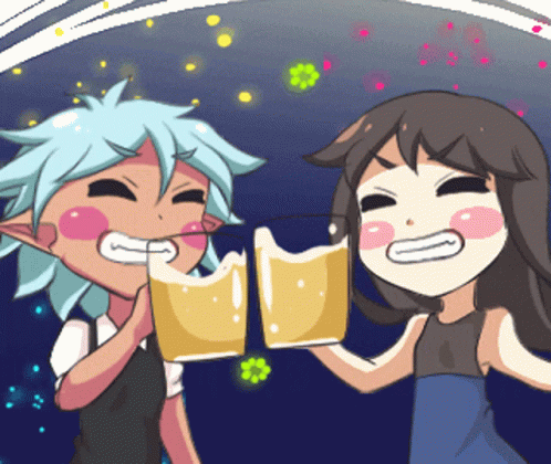 Yeah Cheers Meme My Hero Origin GIF