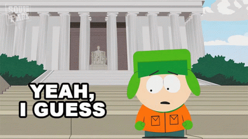 Yeah I Guess Kyle Broflovski GIF