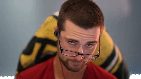 Yeah Okay Passive Reaction Side Eyes GIF