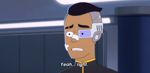 Yeah Right Star Trek Ensign GIF