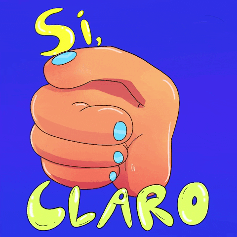 Yeah Sure Si Claro GIF