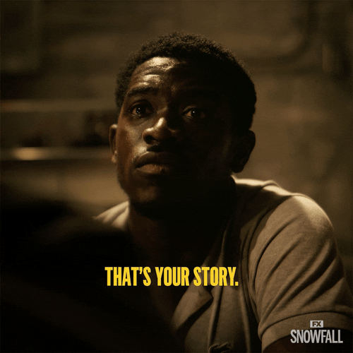 Yeah Sure That's Your Story GIF