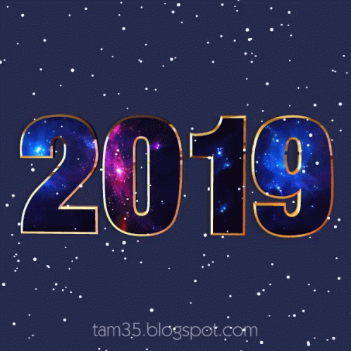 Year 2019 Galaxy Background