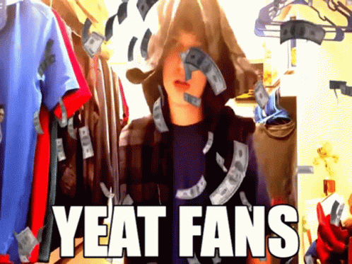 Yeat On His Fans GIF