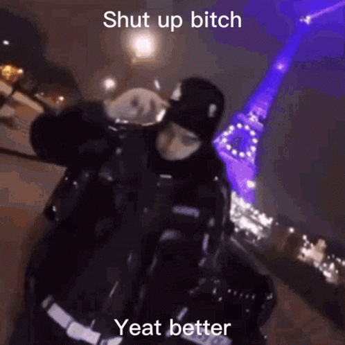 Yeat Shut Up GIF