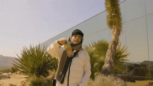 Yeat With Bottles GIF