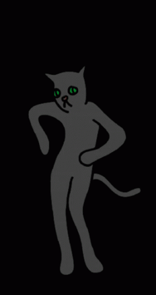 Yeet Dance Cat Art GIF