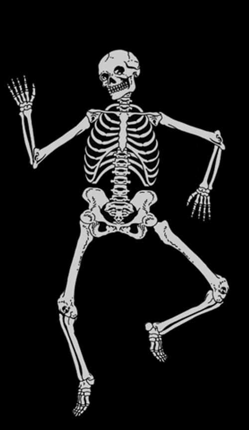 Yeet Dance Halloween Skeleton GIF