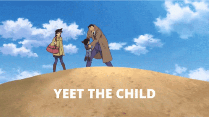 Yeet The Child Detective Conan GIF