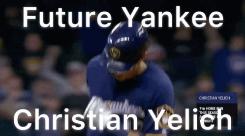 Yelich Future Yankee GIF