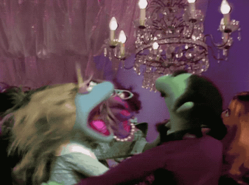 The Muppets Yelling GIF