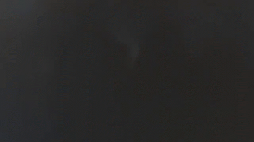 Yellow Airplane Flying With Smoke GIF