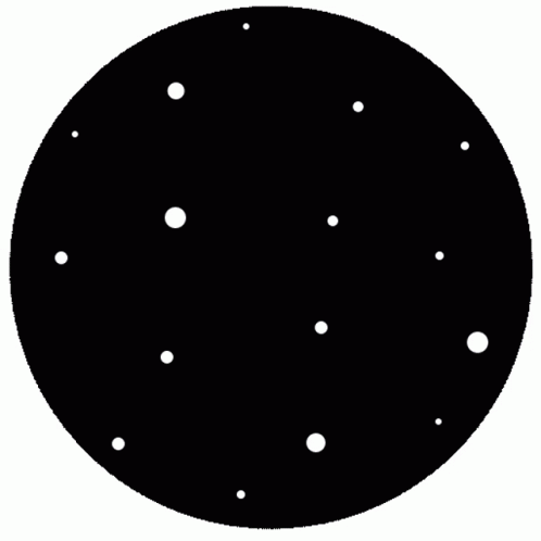 Yellow Among Us Floating In Space GIF