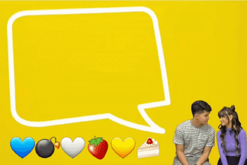Yellow Background Speech Bubble Rob Blackburn Maxine Trinidad Robxine