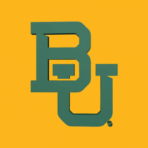 Yellow Background With Green Letter U