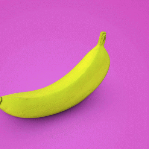 Yellow Banana Speech Bubble Saying Is That a Banana in Your Wallet