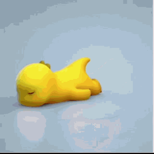 Yellow Bouncy Dinosaur Dance GIF