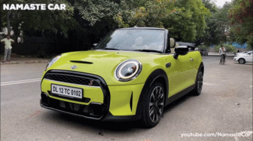Yellow Car License Plate DL12TC 0102