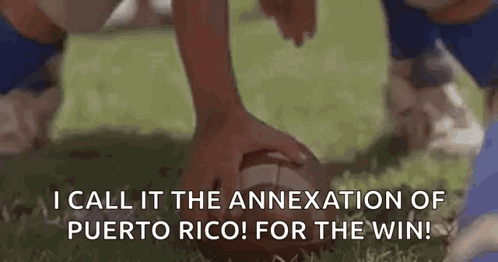 Yellow Cartoon Character Eating Meat With Two Cows Watching GIF