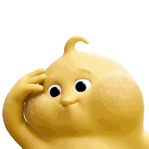 Yellow Cartoon Character